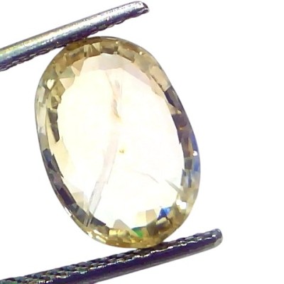 5.64 Ct IGI Certified Unheated Untreated Natural Ceylon Yellow Sapphire 5.64 Ct IGI Certified Unheated Untreated Natural Ceylon Yellow Sapphire