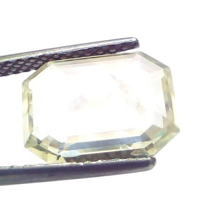 5.90 Ct IGI Certified Unheated Untreated Natural Ceylon Yellow Sapphire 5.90 Ct IGI Certified Unheated Untreated Natural Ceylon Yellow Sapphire