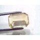 5.92 Ct IGI Certified Unheated Untreated Natural Ceylon Yellow Sapphire AAA