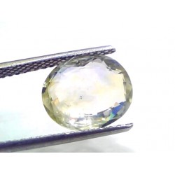 6.27 Ct Certified Unheated Natural Ceylon Yellow Blue Pitambari Sapphire