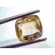 6.38 Ct GII Certified Unheated Untreated Natural Ceylon Yellow Sapphire