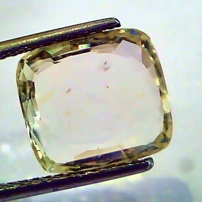 7.08 Ct 11 Ratti Unheated Untreated Natural Ceylon Yellow Sapphire