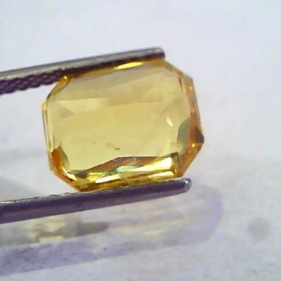 7.05 Ct Unheated Untreated Natural Ceylon Yellow Sapphire Gems AAA