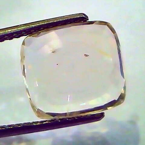 7.08 Ct 11 Ratti Unheated Untreated Natural Ceylon Yellow Sapphire