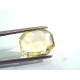 7.13 Ct Unheated Untreated Natural Ceylon Yellow Sapphire Gemstone