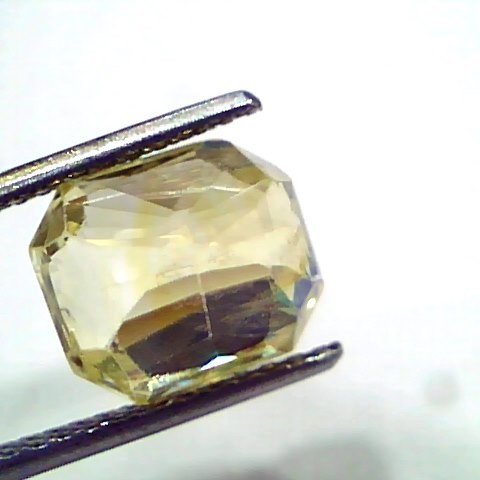 7.33 Ct GII Certified Unheated Untreated Natural Ceylon Yellow Sapphire