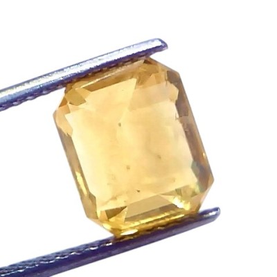 7.79 Ct IGI Certified Unheated Untreated Natural Ceylon Yellow Sapphire 7.79 Ct IGI Certified Unheated Untreated Natural Ceylon Yellow Sapphire
