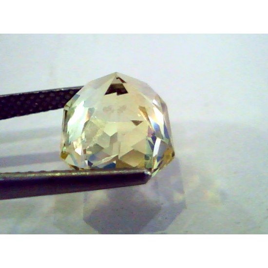 7.96 Ct IGI Certified Unheated Natural Ceylon Yellow Sapphire Gems