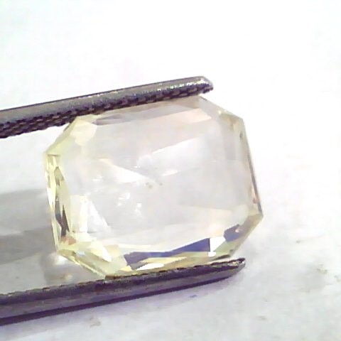 9.12 Ct Unheated Untreated Natural Ceylon Yellow Sapphire Stone
