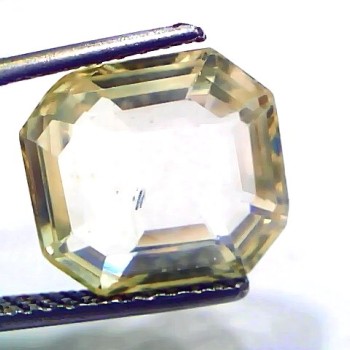 9.27 Ct GII Certified Unheated Untreated Natural Ceylon Yellow Sapphire