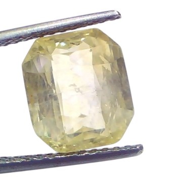 9.34 Ct IGI Certified Unheated Untreated Natural Ceylon Yellow Sapphire 9.34 Ct IGI Certified Unheated Untreated Natural Ceylon Yellow Sapphire