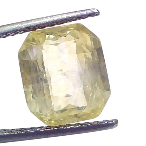 9.34 Ct IGI Certified Unheated Untreated Natural Ceylon Yellow Sapphire 9.34 Ct IGI Certified Unheated Untreated Natural Ceylon Yellow Sapphire