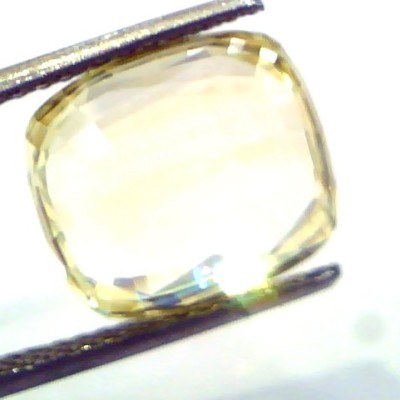 9.32 Ct Unheated Untreated Natural Ceylon Yellow Sapphire AAA