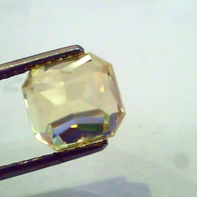 5.36 Ct Unheated Untreated Natural Ceylon Yellow Sapphire AAA